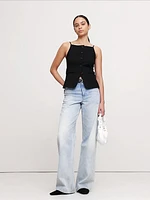Everywhere Ponte Vest Top