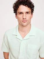 Waffle-Weave Resort Polo