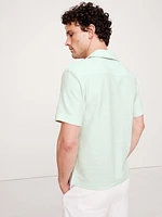 Waffle-Weave Resort Polo