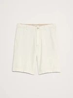8" Relaxed Denim Pull-On Bermuda Short