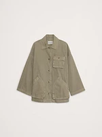 Washed Cotton Chore Jacket