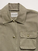 Washed Cotton Chore Jacket