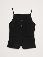 Everywhere Ponte Vest Top
