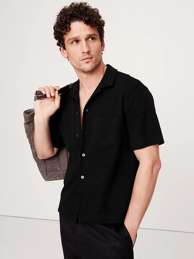 Boucle Resort Shirt