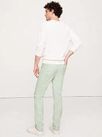 Slim Linen-Cotton Traveler Pant