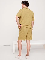 8" Crochet Cotton Pull-On Short