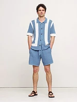 8" Crochet Cotton Pull-On Short