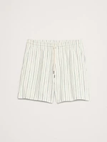 5" Jacquard Stripe Pull-On Short