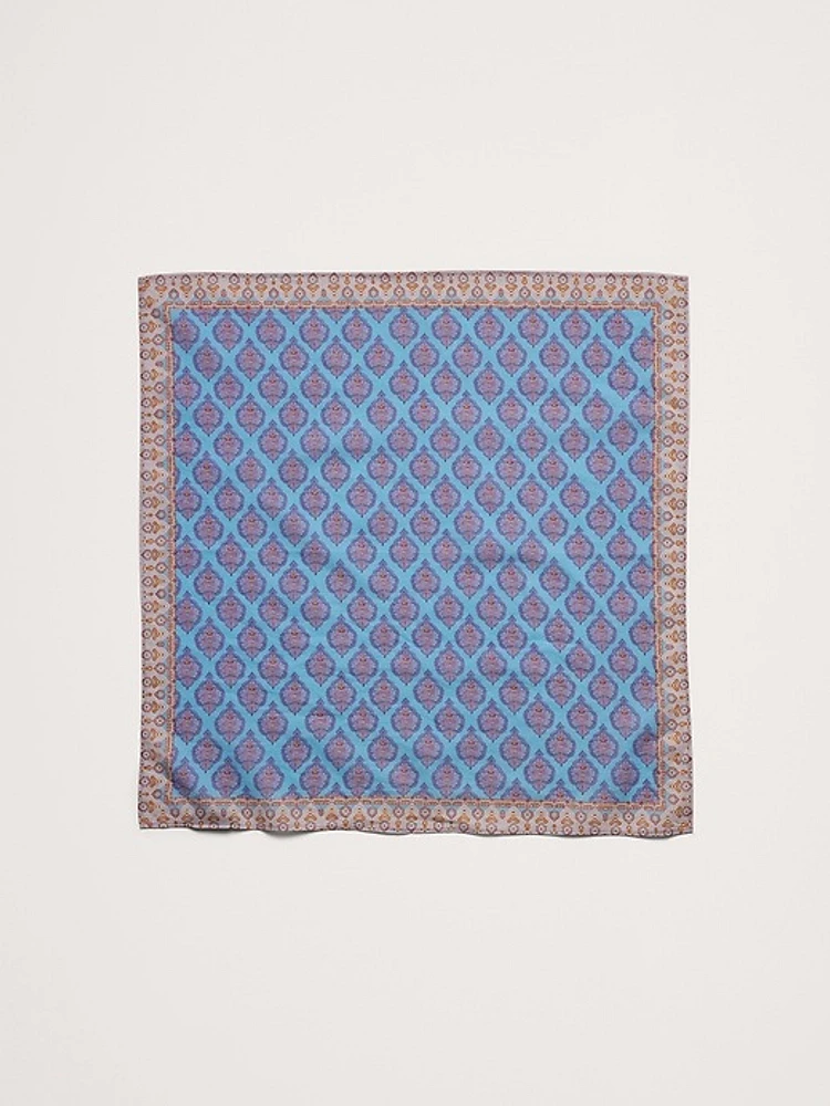 Printed Cotton Scarf by Vismaya