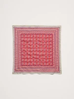 Embroidered Cotton Scarf by Vismaya