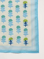 Embroidered Cotton Scarf by Vismaya