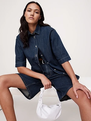 Denim Tunic Shirt
