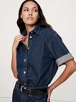 Denim Tunic Shirt