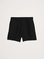 High-Rise Tencel™-Linen 4.5" Short