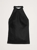 Linen Open-Back Tunic