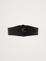 Leather Corset Waist Belt