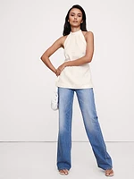 Linen Open-Back Tunic