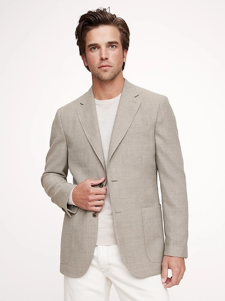 Italian Wool Ventile Suit Jacket
