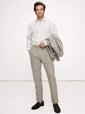 Italian Wool Ventile Suit Pant