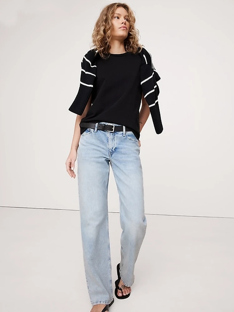 Mid-Rise 90s Loose Jean