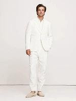 Cotton-Linen Blend Suit Jacket