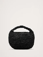Micro Slouch Straw Bag by Hat Attack