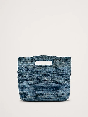 Naomi Handled Raffia Bag by Hat Attack