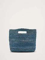 Naomi Handled Raffia Bag by Hat Attack