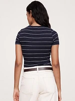 Ribbed Baby T-Shirt