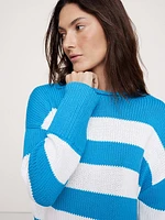 Oversized Cotton Roll-Neck Sweater