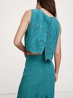 TENCEL™-Linen Eyelet Tank