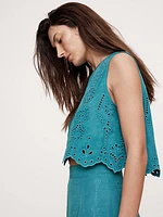 TENCEL™-Linen Eyelet Tank