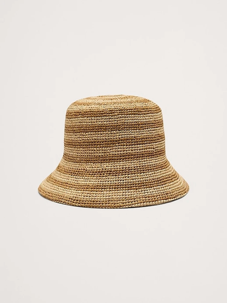 The Inca Straw Bucket Hat by Lack of Color