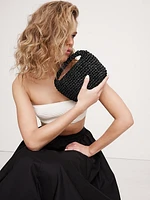 Micro Slouch Straw Bag by Hat Attack