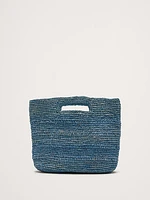 Naomi Handled Raffia Bag by Hat Attack