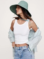 Livvy Canvas Sun Hat by Attack