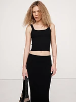 Crinkle Knit Tank