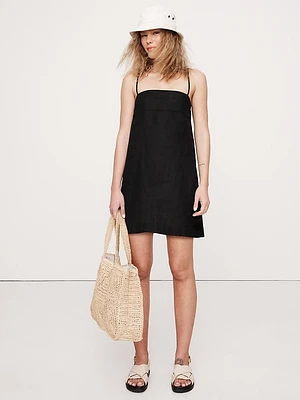 Linen Mini Dress