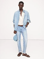 Linen Henley T-Shirt