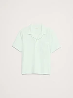 Waffle-Weave Resort Polo