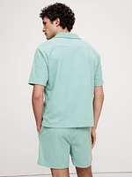 Ribbed Terry Polo