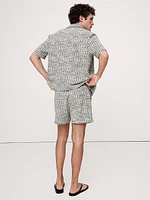 5" Jacquard Knit Pull-On Short