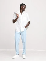 Slim Linen-Cotton Traveler Pant