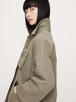 Washed Cotton Chore Jacket