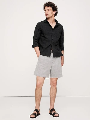 Standard-Fit Lightweight Textured Shirt