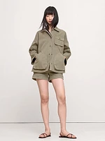 Washed Cotton Chore Jacket