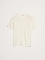 Linen Henley T-Shirt