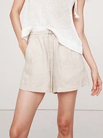 Linen Pull-On Short