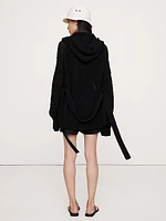 Oversized Hoodie Cardigan