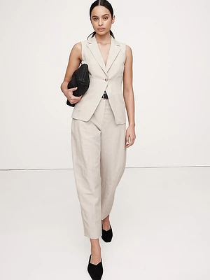 Hourglass Tencel™-Linen Vest